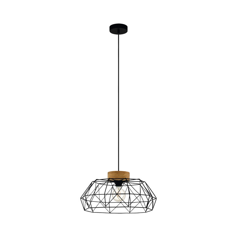 1 - Light Matte Black Pendant
