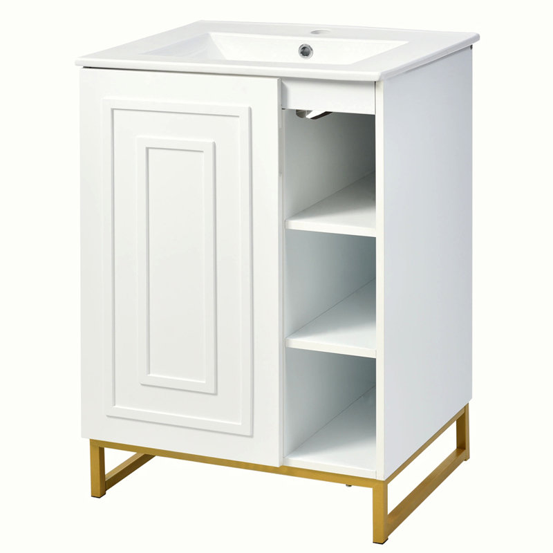 Ensemble de meuble-lavabo moderne pour petit espace