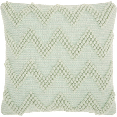 Pom-poms Throw Pillow