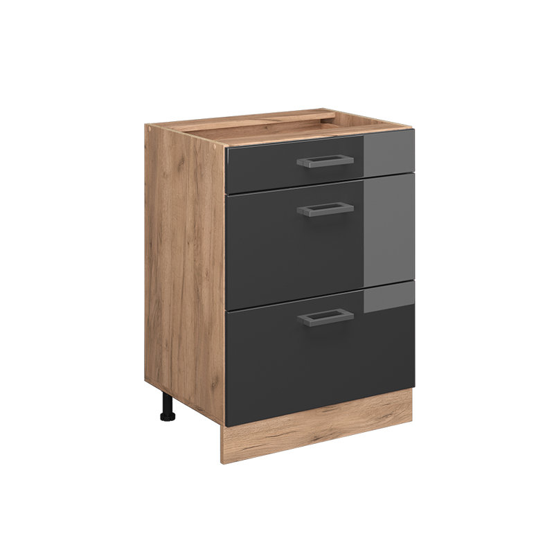 Lacharite Module 244 + Front Bdx HGL (51), Dark Gray/Brown