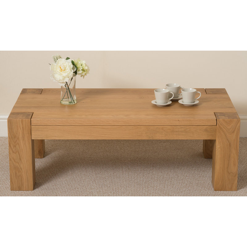 Hagan Four Leg Coffee Table, 40cm H x 120cm W x 60cm D