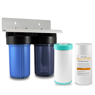 Max Water 2 Stage (Sediment, Odour & Improving Taste) 10x4.5 Inch Water Filtration System Whole House