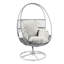 Chaise longue pivotante grise