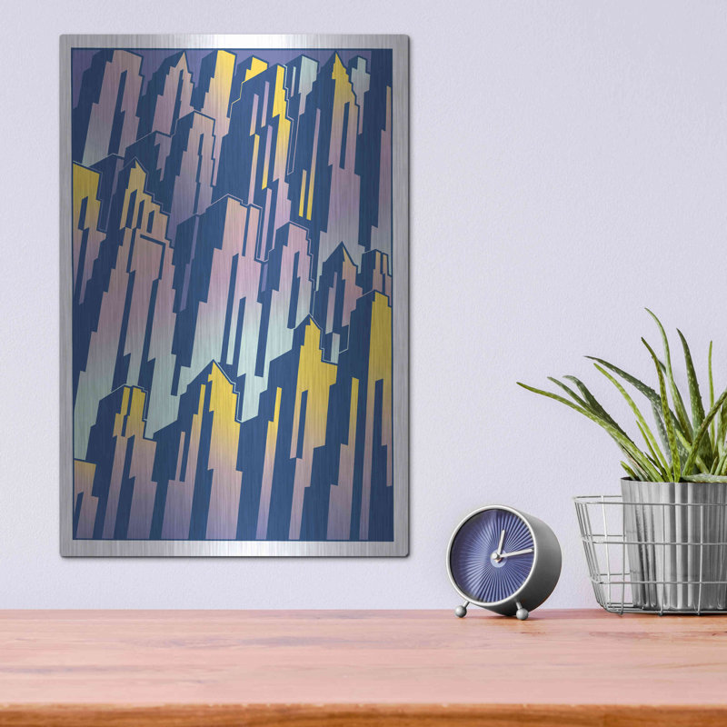 «New Cityscape Grad» par David Chestnutt, H 16 po x l 12 po