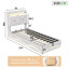 Upholstered Velvet Lift Up Storage Bed-574333850-574333851