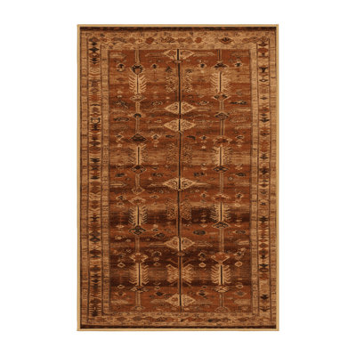 Machine Washable Turkish Brown Area Rug
