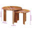 Tavarese Solid Wood Coffee Table-2078389897