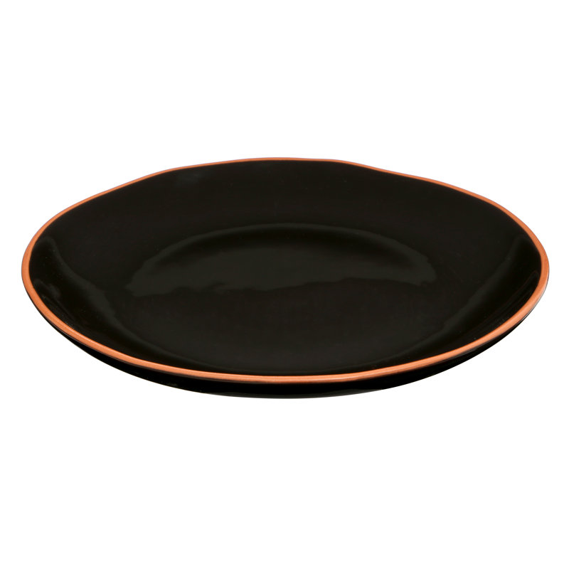 28cm Dinner Plate, Black