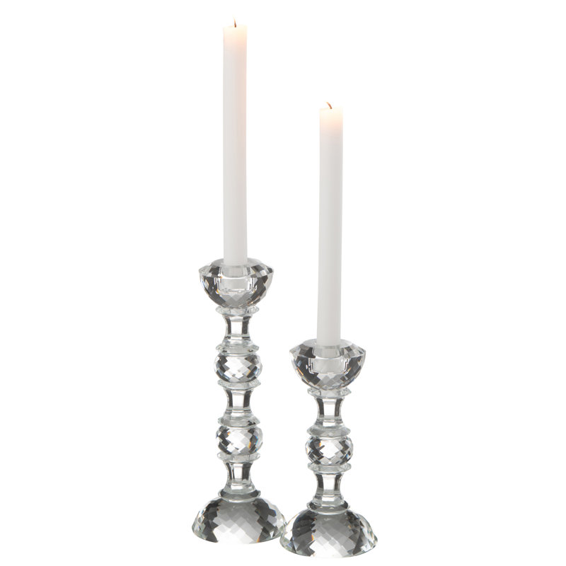 Crystal Tabletop Candlestick