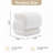 S-shape Ottoman Makeup Stool Footstool-1648745062