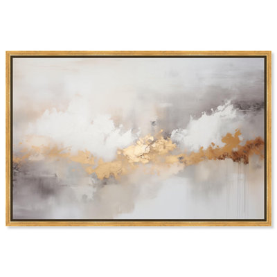 Golden Hour I Canvas Luxury Abstract Art by Art Remedy