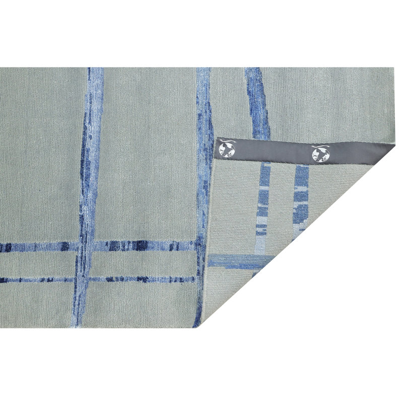 Hand Knotted Patchwork Indoor Rug, Rectangle 12' x 15'