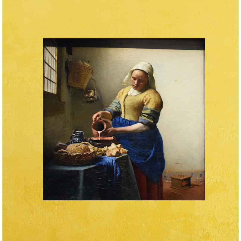 Johannes Vermeer - Wrapped Canvas Print, 41cm H x 31cm W