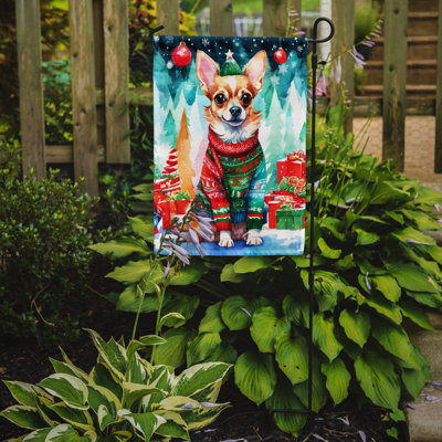 Drapeau de Noël Chihuahua