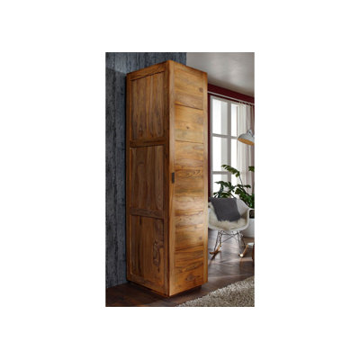 1 Door Solid Wood Wardrobe