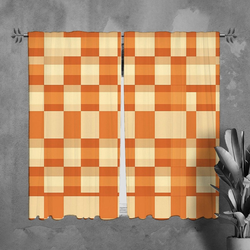 Mayonna Room Darkening Curtain Pair, 20" W x 61" L