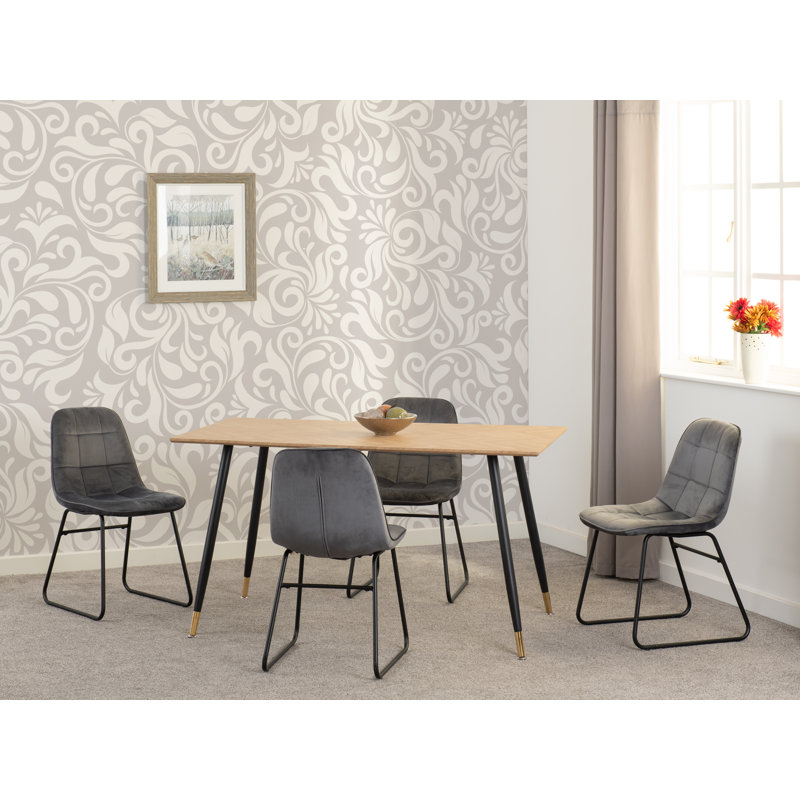 Aathyn 4 - Person Dining Set, Grey