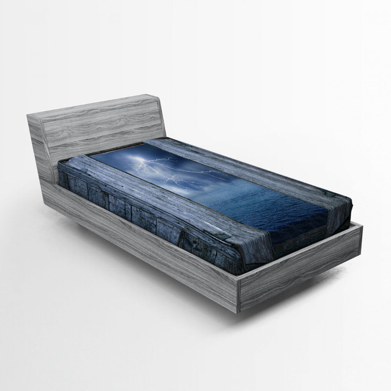 Drap ajusté nature, Drap-housse de taille simple