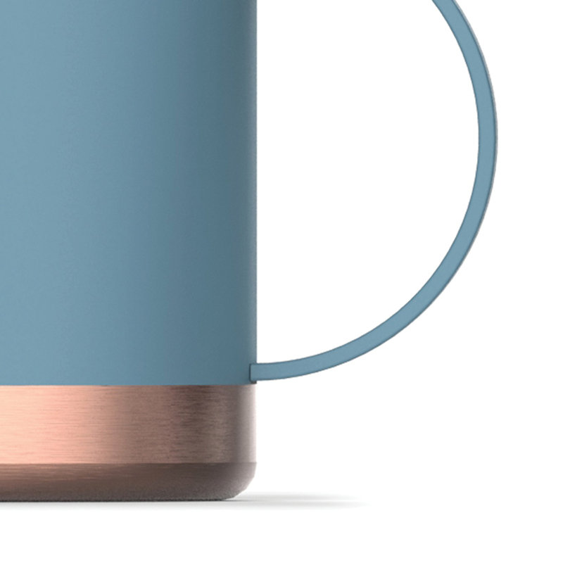 Tasse à café, Bleu