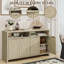 Fluted Storage Cabinet