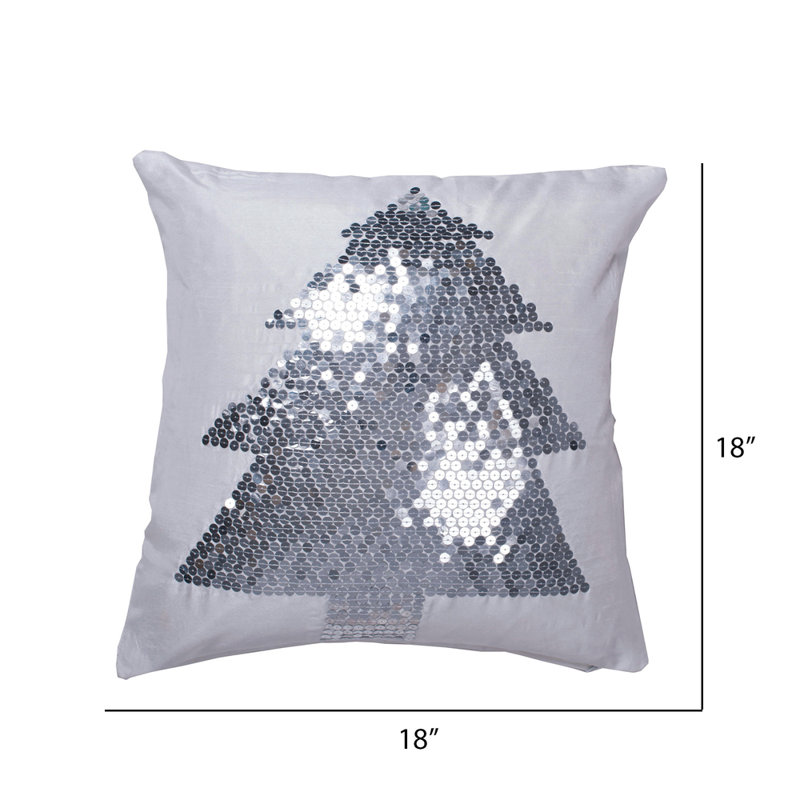 Sequin Sequined Throw Pillow