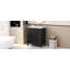 Meuble-lavabo 30 po avec lavabo style rétro, espace de rangement multifonctionnel, tablette de porte, porte à fermeture en douceur-412377733