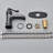 Deck Mounted Single-handle Bathroom Faucet-98173981
