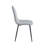 Huebner 35.4" Round Glass Dining Table And 4 Upholstered Dining Chairs For Kitchen, Dining Room, Living Room-110983772