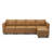 Colusa Faux Leather L-Shaped Sectional Sofa-247862341
