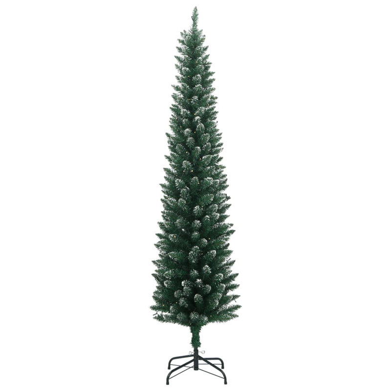 Arbre de Noël artificiel avec sapin vert, H 82,7 po, Illuminée