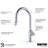 Karran Quartz 33'' X 22'' Single Bowl Drop-in Kitchen Sink With Faucet-70084820