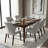 Milik Modern Comfy Solid Wood Dining Chair