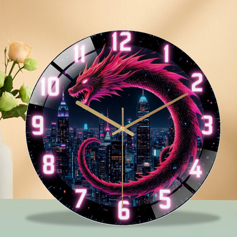 Horloge murale 12 po