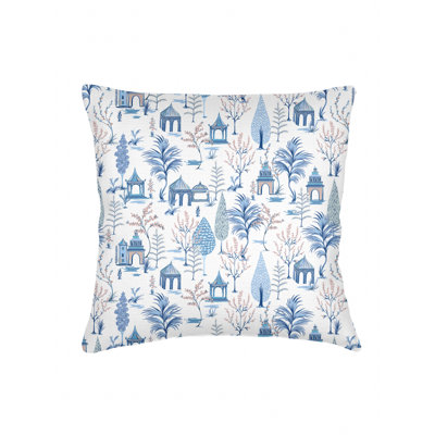 Printed Pillows Linen Geometric Accent Pillow