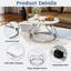 Pedestal Coffee Table-1914390850-1914390849