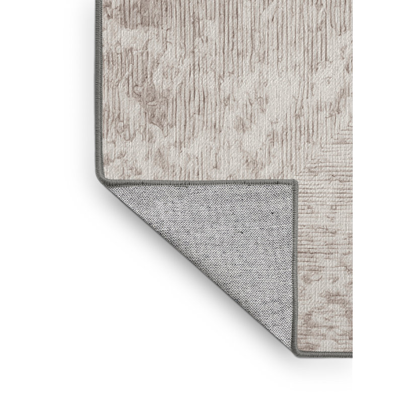 Machine Washable Gray Area Rug, Rectangle 8' x 10'