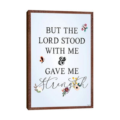 Lord Stood by Gigi Louise - Print on Canvas