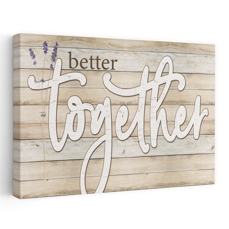 «Better Together», art contemporain abstrait, H 24 po x l 36 po