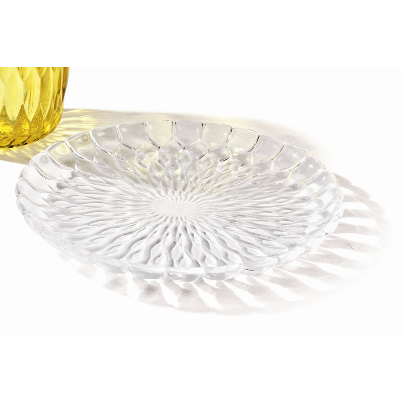 Jelly Acrylic Dinner Plate, Crystal