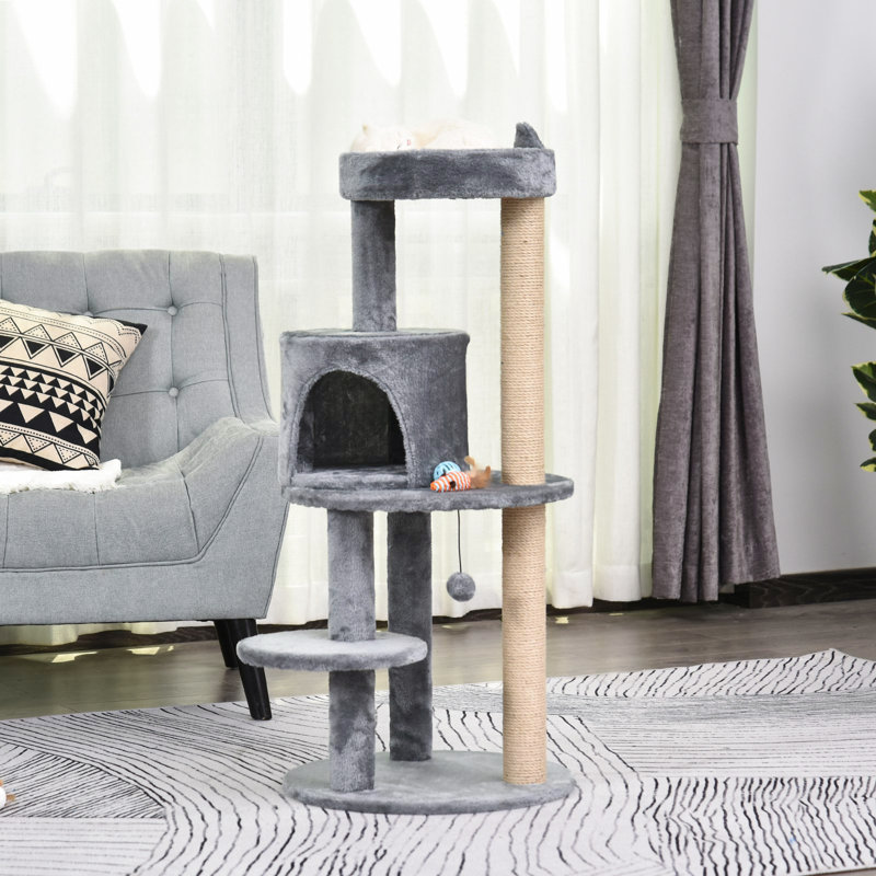 Northborough 104cm H Cat Tree, Grey