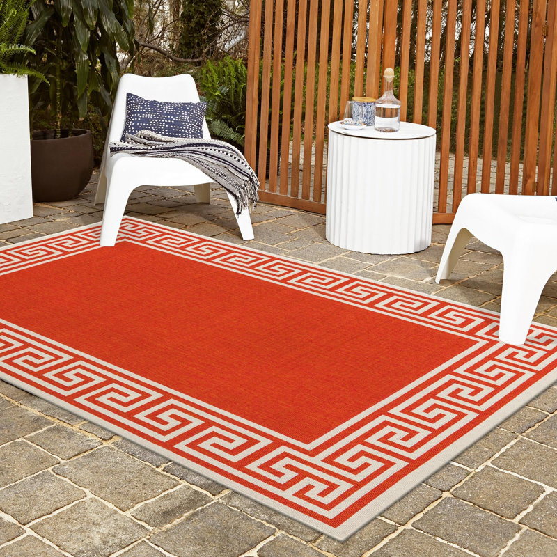 Hayrulla Indoor / Outdoor Rug, Rectangle 5'3" x 8'
