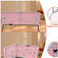 Table pliante rose de 8 pi, table en plastique portative pour le camping, les pique-niques, les fêtes, la table pliante à haute charge-790317536-790317532