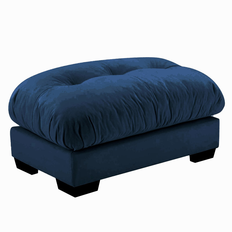 Repose-pieds Milano - Bleu, Blue