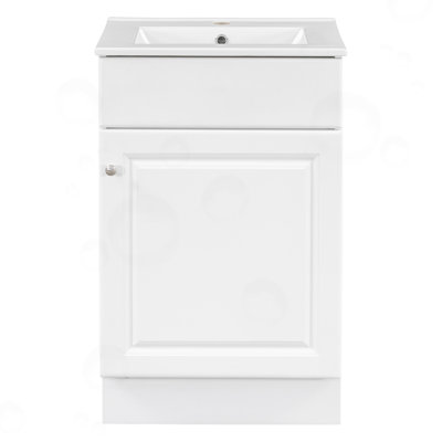 Bathroom Vanity with Sink and Adjustable Shelf