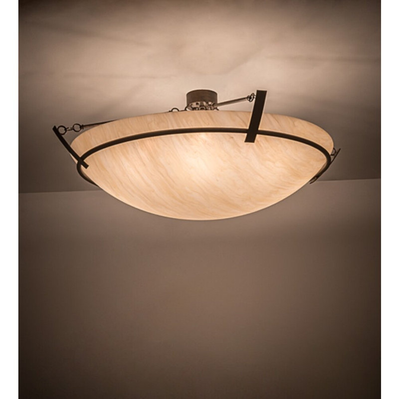 Covina 8 - Light Semi Flush Mount