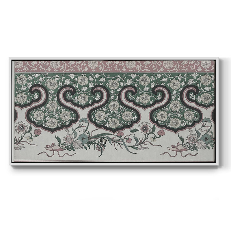 Série abstraite-DCCCLxx - Toile tendue avec châssis tendue, prête à être accrochée, H 17 po x l 33 po, Blanc