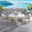 Turin 70.9'' Rectangular 6 - Person Outdoor Dining Set with Cushions