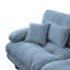 Canapé modulaire modulaire, ensemble de salon en forme de L de 133 pouces, canapé à trois places Comfort Cloud avec repose-pieds amovible, tissu chenille-1642317177