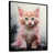 Black Floater Framed