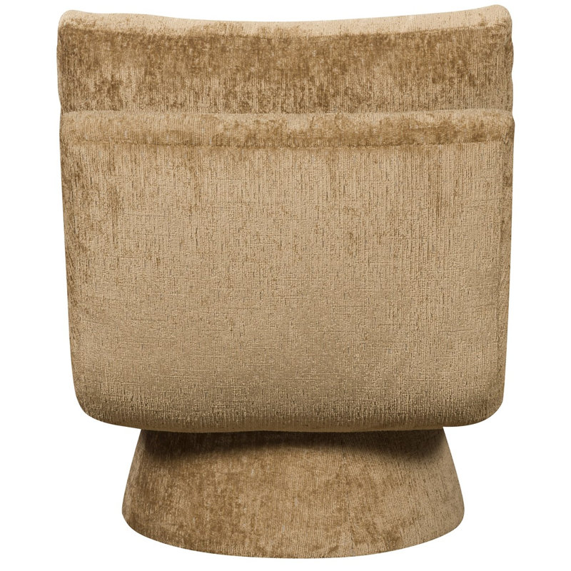 Mira Swivel Chair, Callaloo Cotton